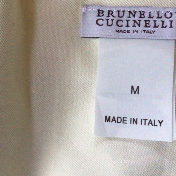 Brunello cucinelli silk shirt dress, Medium, new with tags - Picture 8 of 13
